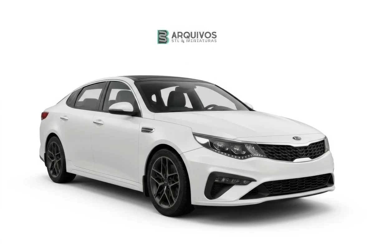 Modelo 3D STL - Kia Optima 2019 — foto 4